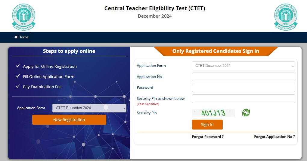 How to Fill Out the CTET 2025 Application Form