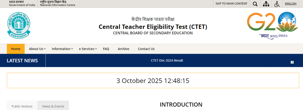 How to Fill Out the CTET 2025 Application Form