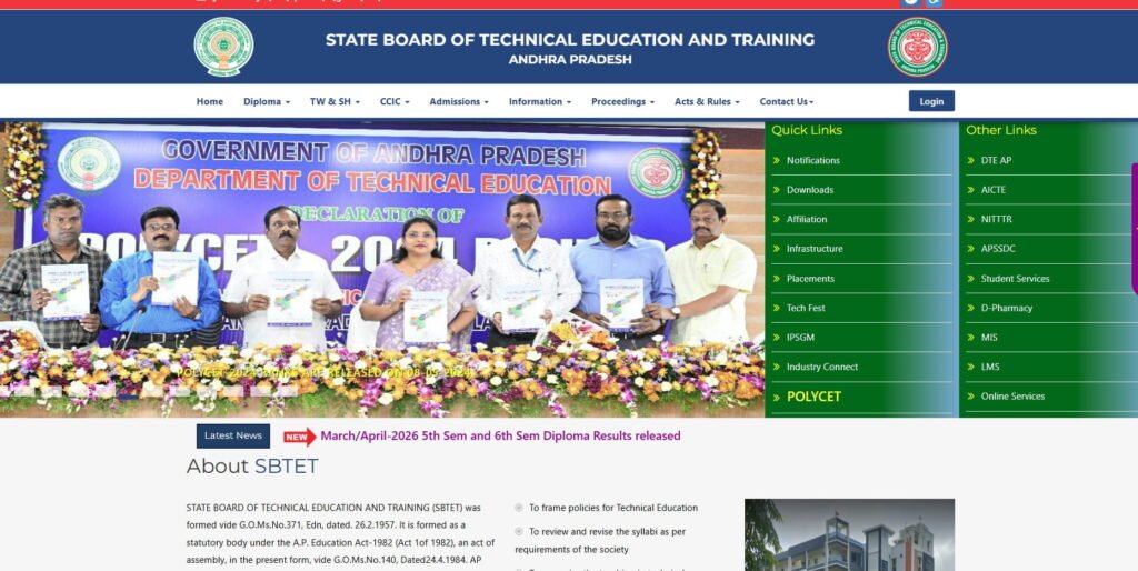 AP POLYCET Seat Allotment 2026 - Document Required, Important Dates, @apsbtet.ap.gov.in 2 AP POLYCET Round 2 Seat Allotment
